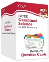 GCSE Combined Science AQA Revision Question Cards: All-in-one Biology, Chemistry & Physics packaging