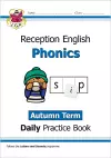 Reception Phonics Daily Practice Book: Autumn Term cover