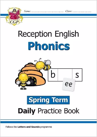 Reception Phonics Daily Practice Book: Spring Term cover