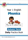 KS1 Phonics Year 1 Daily Practice Book: Autumn Term cover