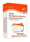 GCSE AQA A Religious Studies: Christianity & Islam Revision Question Cards cover