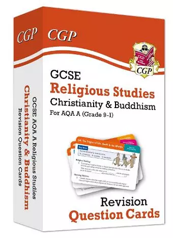 GCSE AQA A Religious Studies: Christianity & Buddhism Revision Question Cards cover