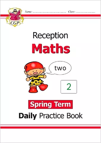 Reception Maths Daily Practice Book: Spring Term cover