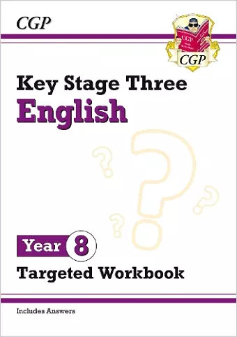 KS3 English Year 8 Targeted Workbook (with answers) cover