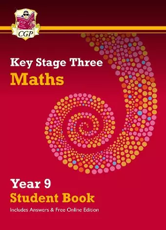 KS3 Maths Year 9 Student Book - with answers & Online Edition cover
