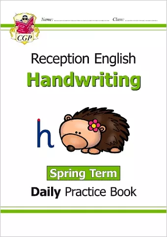 Reception Handwriting Daily Practice Book: Spring Term cover