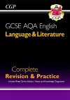 GCSE English Language & Literature AQA Complete Revision & Practice - inc. Online Edn & Videos packaging