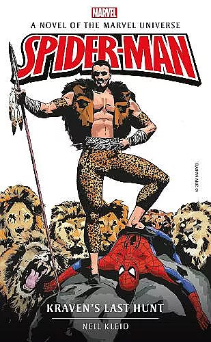Marvel novels - Spider-man: Kraven's Last Hunt cover