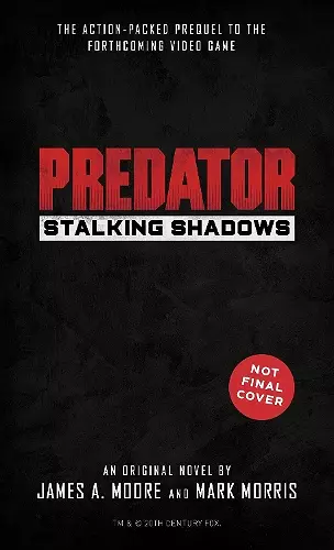 Predator: Stalking Shadows cover