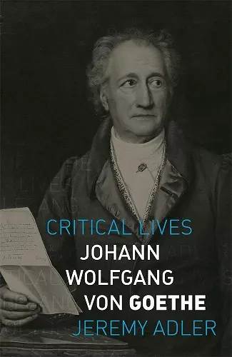 Johann Wolfgang von Goethe cover