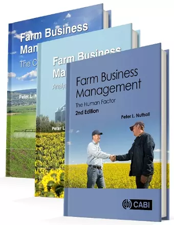 Farm Business Management - 3 volume set cover