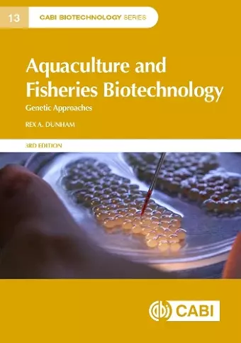 Aquaculture and Fisheries Biotechnology cover