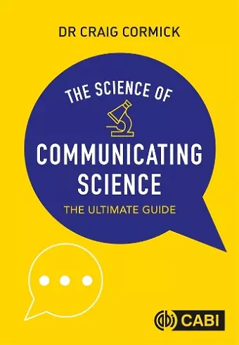 Science of Communicating Science, The cover