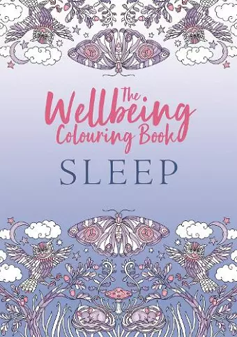 The Wellbeing Colouring Book: Sleep cover