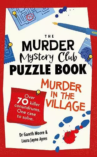 The Murder Mystery Club Puzzle Book: Murder in the Village cover