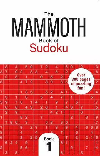 The Mammoth Book of Sudoku 1 cover