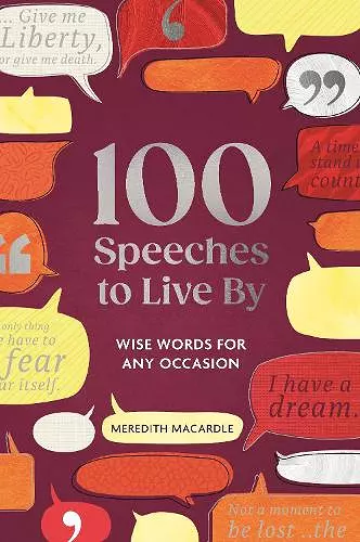 100 Speeches to Live By cover