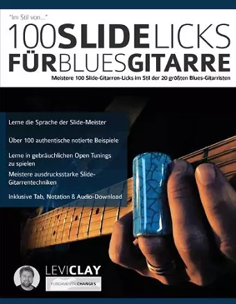 100 Slide-Licks für Blues-Gitarre cover