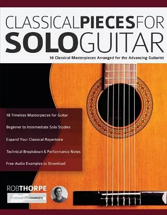 Classical Pieces for Solo Guitar cover