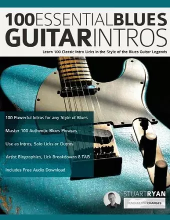 100 Essential Blues Guitar Intros cover