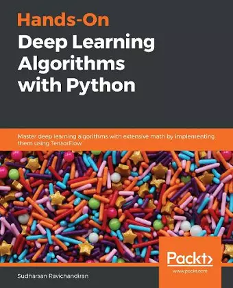 Hands-On Deep Learning Algorithms with Python cover