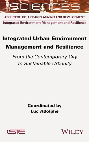 Integrated Urban Environment Management and Resilience cover