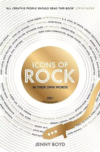 Icons of Rock - In Their Own Words cover