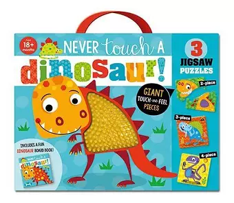 Never Touch A Dinosaur Jigsaw Puzzle cover