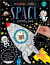 Scratch and Sparkle Space Activity Book cover