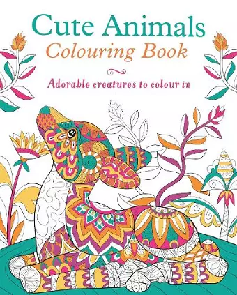 Cute Animals Colouring Book cover