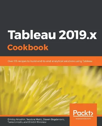 Tableau 2019.x Cookbook cover