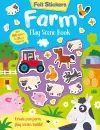 Felt Stickers Farm Play Scene Book cover