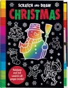 Scratch and Draw Christmas - Scratch Art Activity Book cover