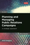 Planning and Managing Public Relations Campaigns cover