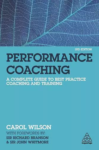 Performance Coaching cover