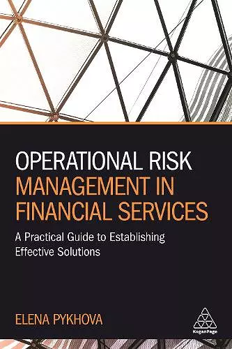 Operational Risk Management in Financial Services cover