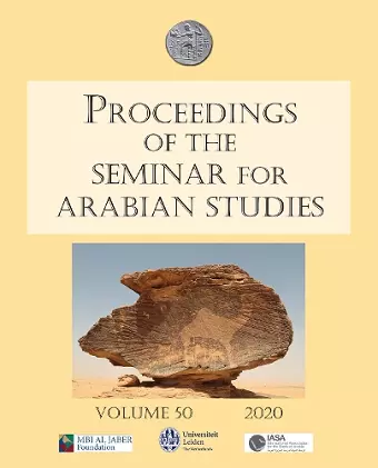 Proceedings of the Seminar for Arabian Studies Volume 50 2020 cover