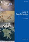 Journal of Greek Archaeology Volume 6 2021 cover