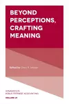 Beyond Perceptions, Crafting Meaning cover