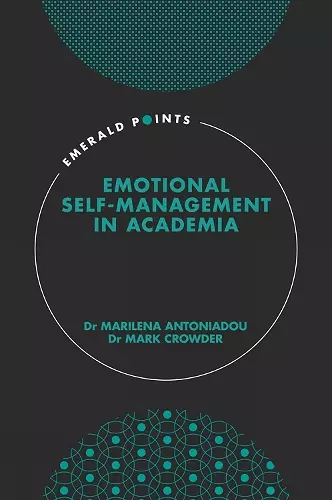 Emotional self-management in academia cover