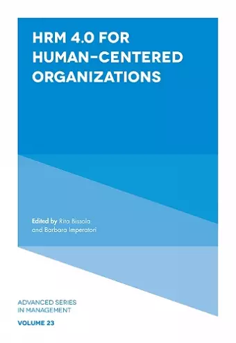 HRM 4.0 For Human-Centered Organizations cover