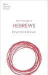 The Message of Hebrews cover