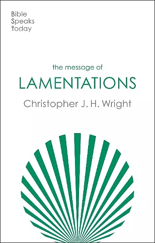 The Message of Lamentations cover