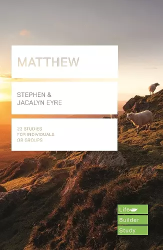 Matthew (Lifebuilder Study Guides) cover