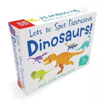 Lots to Spot Flashcards: Dinosaurs! cover