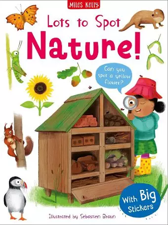 Lots to Spot Sticker Book: Nature! cover
