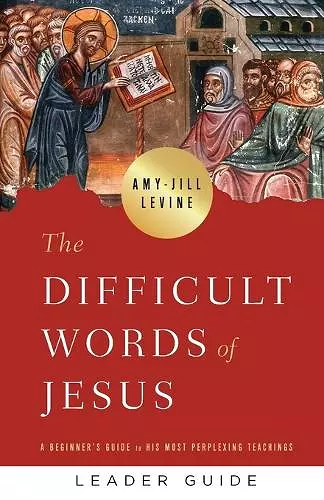 Difficult Words of Jesus Leader Guide, The cover