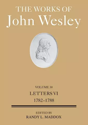 Works of John Wesley Volume 30, The cover
