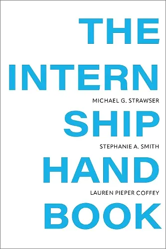The Internship Handbook cover