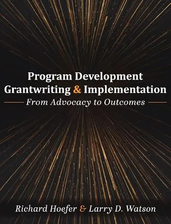 Program Development, Grantwriting, and Implementation cover